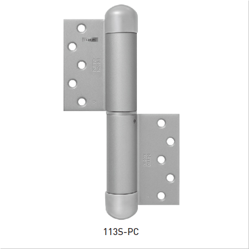 スギカウ / オートヒンジ 丁番型 空丁番 屋外ドア用 110R-PC シルバー