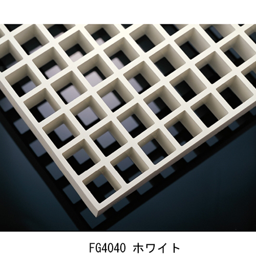 スギカウ / FRPグレーチング FG4040 グレー