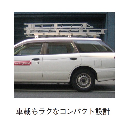 スギカウ / アルミ仮設階段はしご 建作くん K-11-600