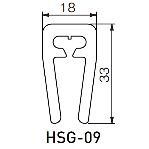 MF H鋼セーフティーガードHSG-26 グレー HS031(7851090) 入数：10本 Steel Safety Guard Gray